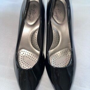Dexflex Comfort Black Patent Heels size 9 #4